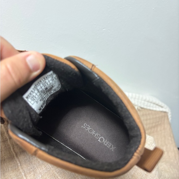 Xero Shoes Denver Leather Barefoot Boots Brown Tan Men’s 10.5 Mint! - Picture 6 of 12